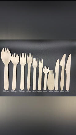 wooden knive fork wooden knive fork